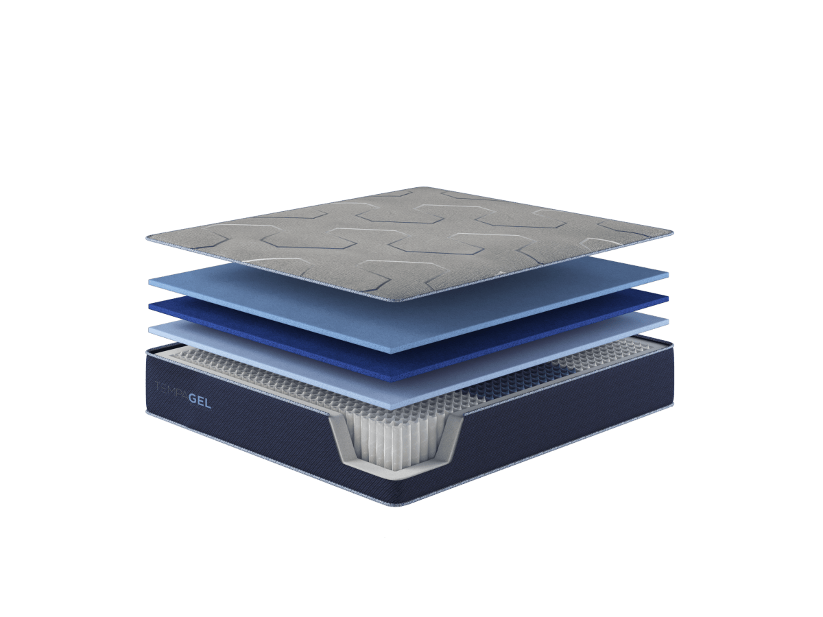Soft 13 - Inch Gel - Infused Cooling Memory Foam Mattress - Restonic - Sleep Galleria