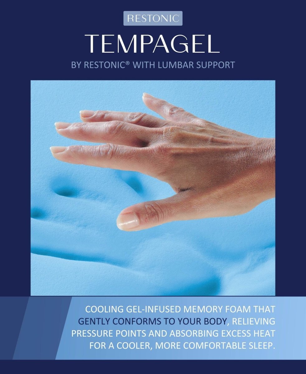 Soft 13-Inch TempaGel Cooling Memory Foam Mattress - Sleep Galleria