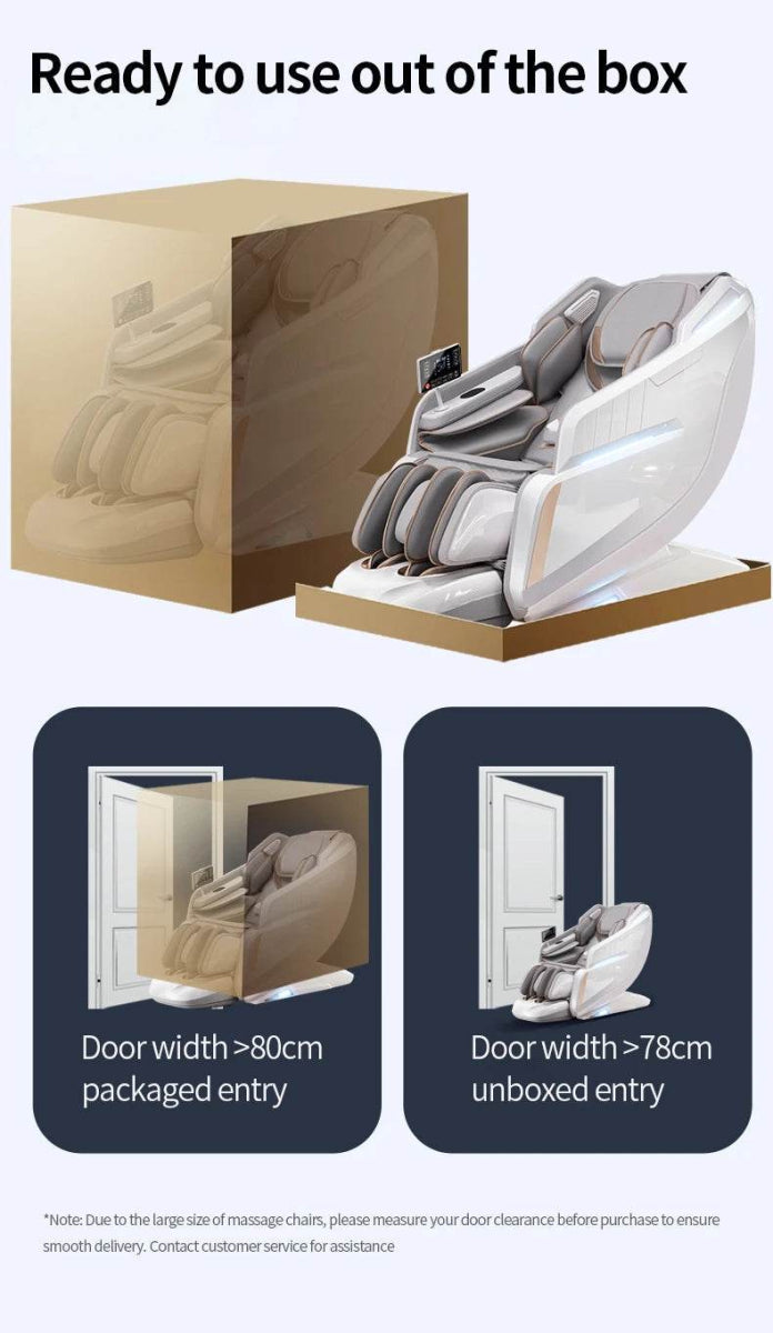 Rinsho ApexForce 4D Smart Full - Body Massage Chair - Rinsho - Sleep Galleria