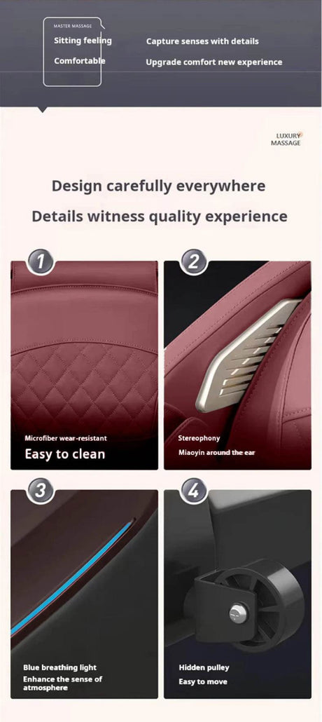 Rinsho ForgeCore 8R 4D SL - Track Massage Chair - Rinsho - Sleep Galleria