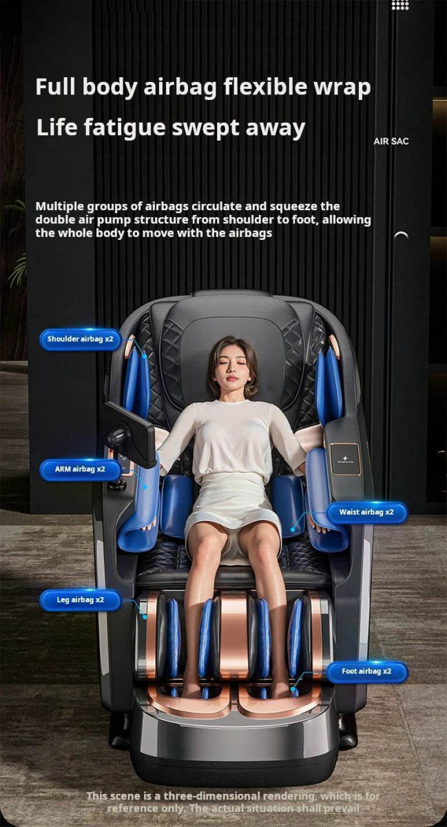 Rinsho TitanWave 4D Zero Gravity SL Track Massage Chair - Rinsho - Sleep Galleria