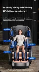 Rinsho TitanWave 4D Zero Gravity SL Track Massage Chair - Rinsho - Sleep Galleria