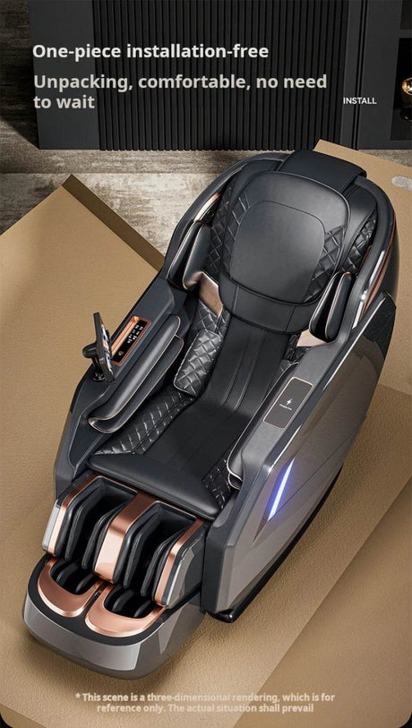 Rinsho TitanWave 4D Zero Gravity SL Track Massage Chair - Rinsho - Sleep Galleria