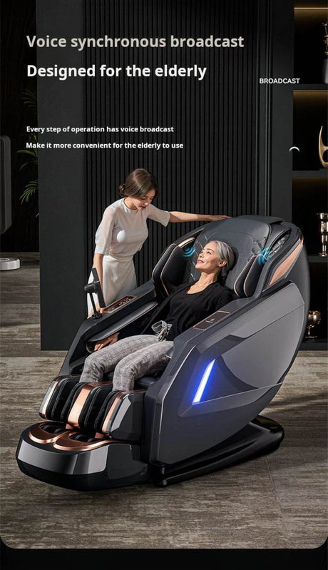 Rinsho TitanWave 4D Zero Gravity SL Track Massage Chair - Rinsho - Sleep Galleria