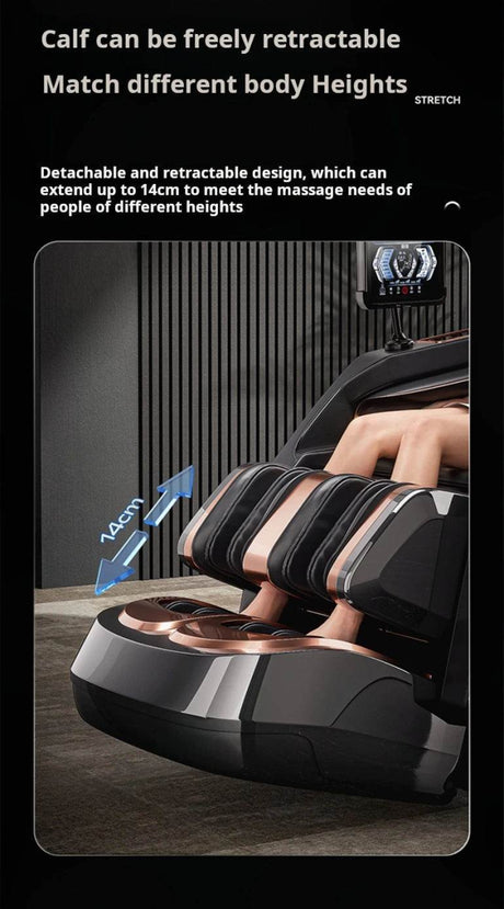 Rinsho TitanWave 4D Zero Gravity SL Track Massage Chair - Rinsho - Sleep Galleria