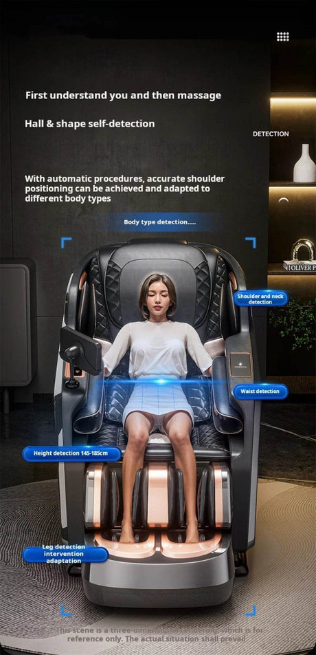 Rinsho TitanWave 4D Zero Gravity SL Track Massage Chair - Rinsho - Sleep Galleria