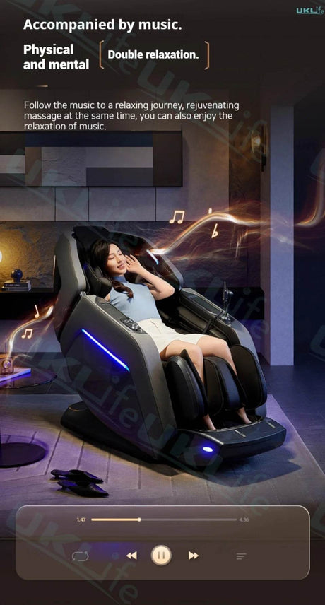 Rinsho VigorPulse 4D Dual Core Zero Gravity Massage Chair - Rinsho - Sleep Galleria