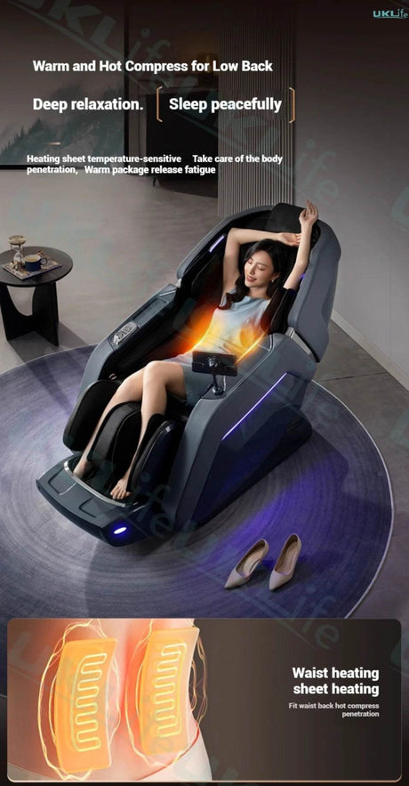 Rinsho VigorPulse 4D Dual Core Zero Gravity Massage Chair - Rinsho - Sleep Galleria