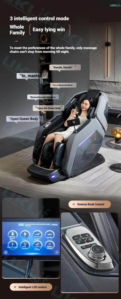 Rinsho VigorPulse 4D Dual Core Zero Gravity Massage Chair - Rinsho - Sleep Galleria
