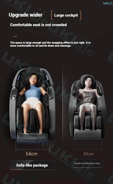 Rinsho VigorPulse 4D Dual Core Zero Gravity Massage Chair - Rinsho - Sleep Galleria