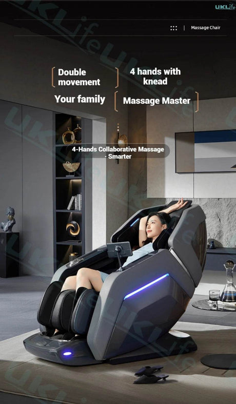 Rinsho VigorPulse 4D Dual Core Zero Gravity Massage Chair - Rinsho - Sleep Galleria