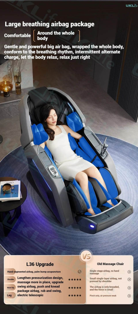 Rinsho VigorPulse 4D Dual Core Zero Gravity Massage Chair - Rinsho - Sleep Galleria