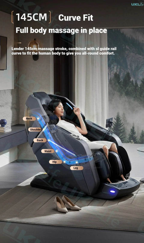 Rinsho VigorPulse 4D Dual Core Zero Gravity Massage Chair - Rinsho - Sleep Galleria