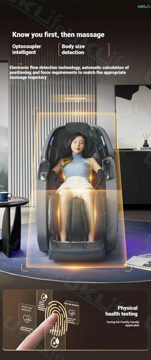 Rinsho VigorPulse 4D Dual Core Zero Gravity Massage Chair - Rinsho - Sleep Galleria