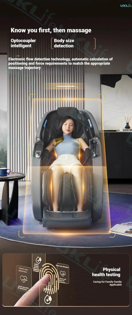 Rinsho VigorPulse 4D Dual Core Zero Gravity Massage Chair - Rinsho - Sleep Galleria