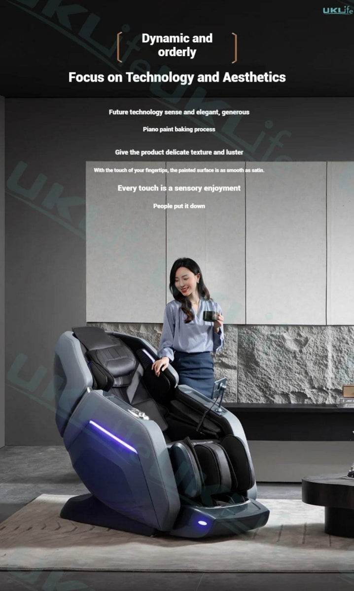 Rinsho VigorPulse 4D Dual Core Zero Gravity Massage Chair - Rinsho - Sleep Galleria