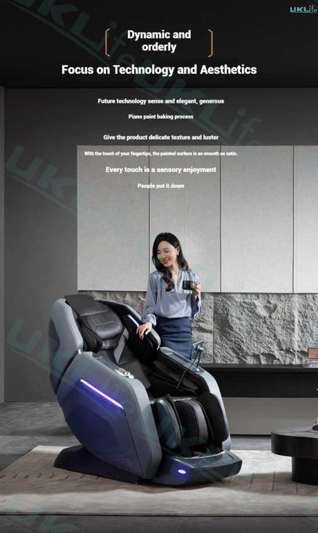 Rinsho VigorPulse 4D Dual Core Zero Gravity Massage Chair - Rinsho - Sleep Galleria