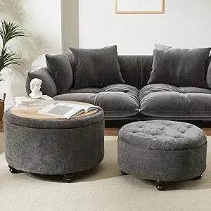 Storage Ottoman Coffee Table Set - Royal Windsor - Sleep Galleria