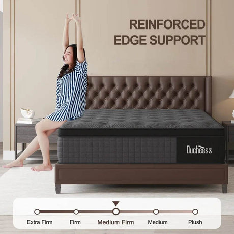 Cooling Gel Memory Foam Hybrid Mattress - RUO WU - Sleep Galleria