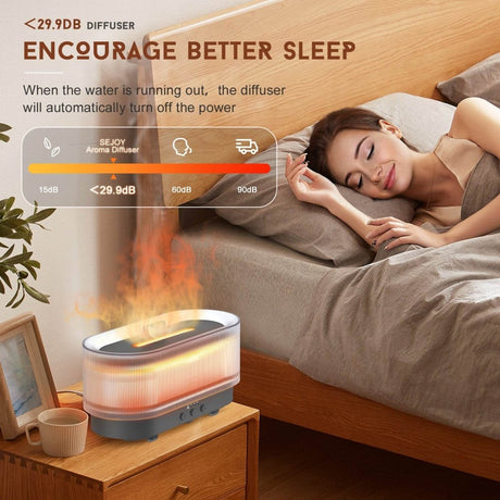 Sejoy Ultrasonic Aromatherapy Humidifier - Sleep Galleria