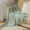 100% Acrylic Soft Chunky Knit Throw Blanket - Sleep Galleria