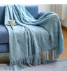 100% Acrylic Soft Chunky Knit Throw Blanket - Sleep Galleria