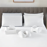 12-Piece Premium Comfort Cotton Linen Bedding Set - Sleep Galleria
