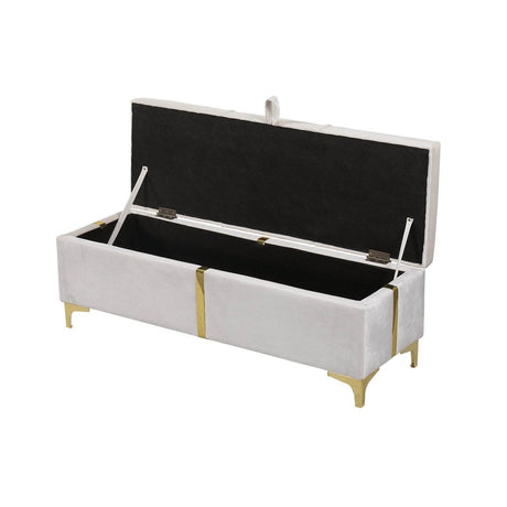2 - Piece Queen Upholstered Platform Bed With Ottoman Storage - Serenova - Sleep Galleria