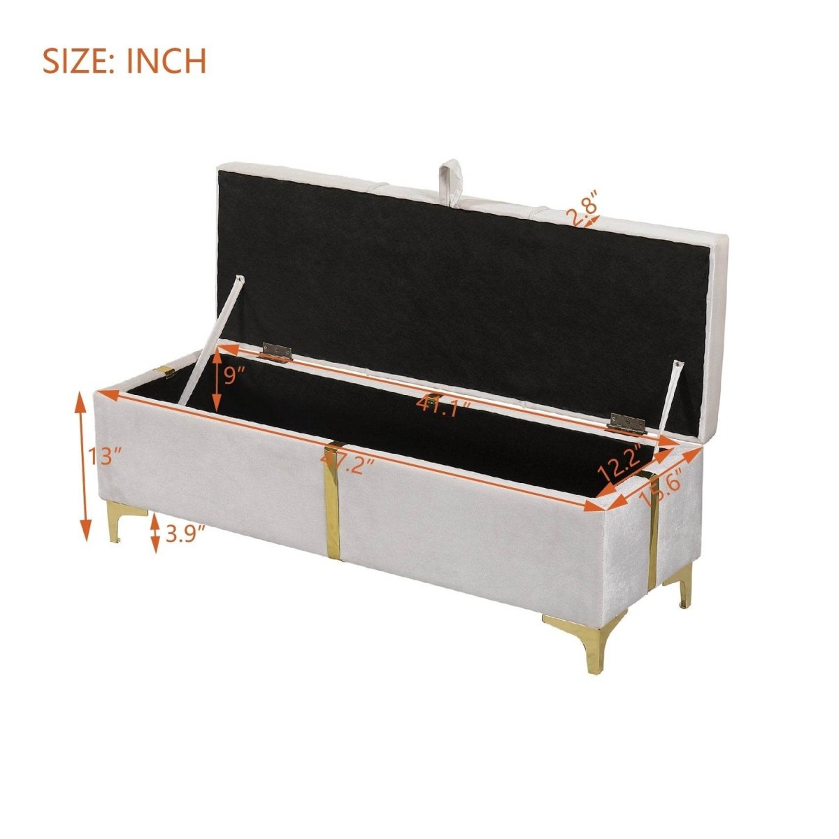 2 - Piece Queen Upholstered Platform Bed With Ottoman Storage - Serenova - Sleep Galleria