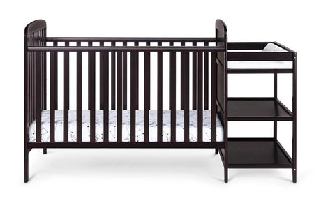 3 - in - 1 Convertible Solid Wood Crib With Changing Table - Serenova - Sleep Galleria