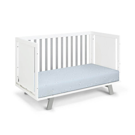 3 - in - 1 Convertible Solid Wood Island Crib - Serenova - Sleep Galleria