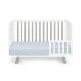 3-in-1 Convertible Solid Wood Island Crib - Sleep Galleria