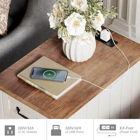 3-Piece Modern Bedroom Furniture Set With Charging Station - Sleep Galleria