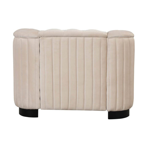 3 - Piece Velvet Sofa Set With Rubber Wood Legs - Serenova - Sleep Galleria