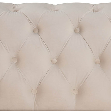 3 - Piece Velvet Sofa Set With Rubber Wood Legs - Serenova - Sleep Galleria