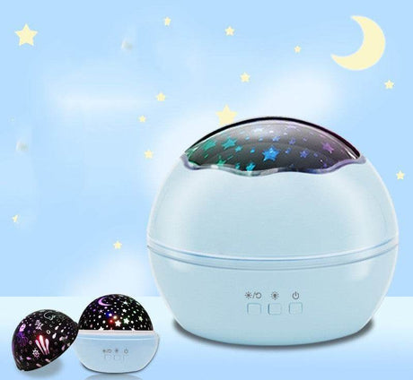 3D Acrylic Moon Light USB Powered LED Nightlight - Serenova - Sleep Galleria