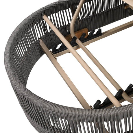 Adjustable Acacia Wood Outdoor Chaise Lounge Chair With Cushion - Serenova - Sleep Galleria
