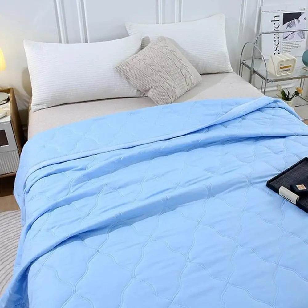 Breathable Cooling Lightweight Summer Microfiber Blanket - Serenova - Sleep Galleria