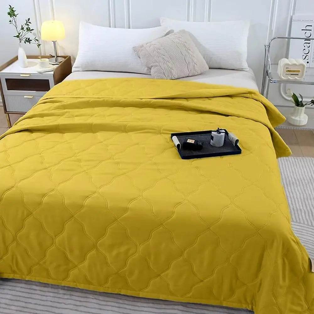 Breathable Cooling Lightweight Summer Microfiber Blanket - Serenova - Sleep Galleria