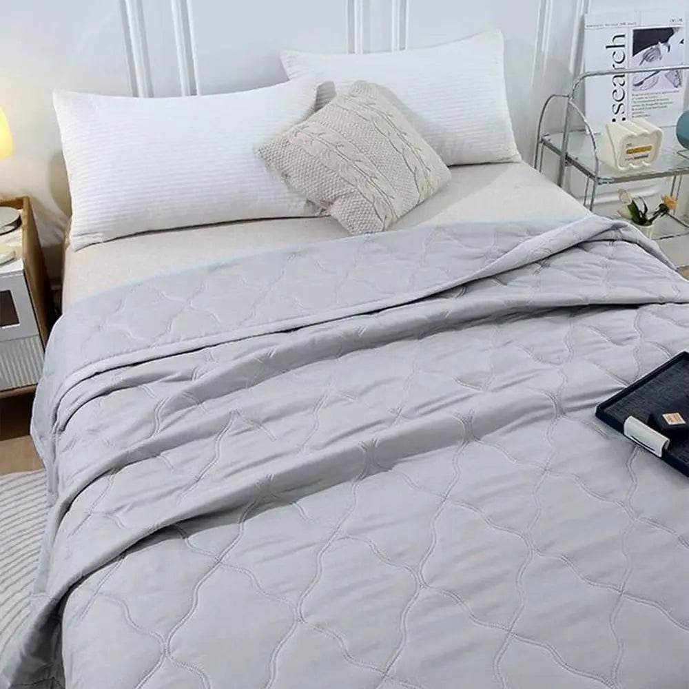 Breathable Cooling Lightweight Summer Microfiber Blanket - Serenova - Sleep Galleria