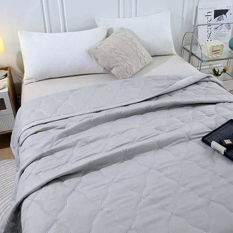 Breathable Cooling Lightweight Summer Microfiber Blanket - Serenova - Sleep Galleria