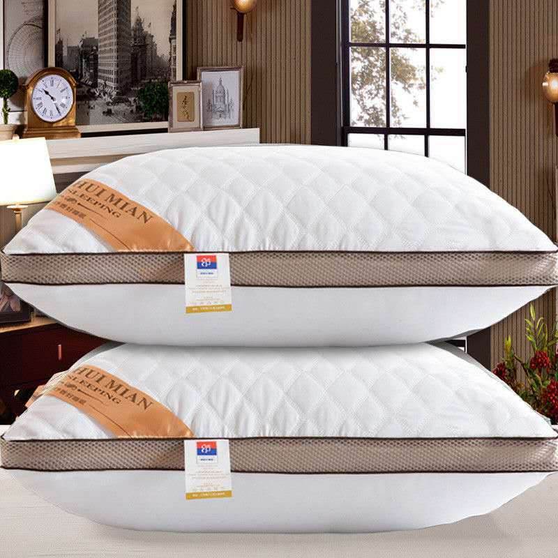 Comfortable Polyester Fiber Quilted Pillow Single Piece - Serenova - Sleep Galleria