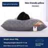 Comfortable Polyester Fiber Quilted Pillow Single Piece - Serenova - Sleep Galleria