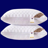 Comfortable Polyester Fiber Quilted Pillow Single Piece - Serenova - Sleep Galleria