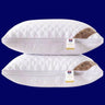 Comfortable Polyester Fiber Quilted Pillow Single Piece - Serenova - Sleep Galleria