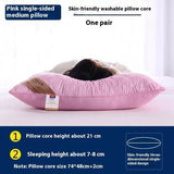 Comfortable Polyester Fiber Quilted Pillow Single Piece - Serenova - Sleep Galleria