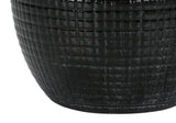 Contemporary Black Ceramic Ginger Jar Table Lamp - Sleep Galleria