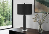 Contemporary Black Metal Acrylic Table Lamp - Sleep Galleria