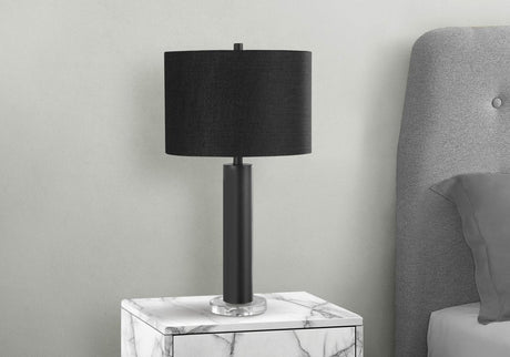 Contemporary Black Metal Acrylic Table Lamp - Sleep Galleria