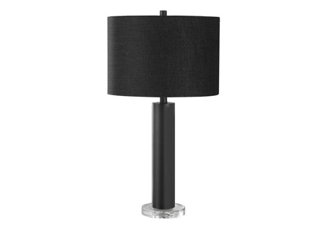 Contemporary Black Metal Acrylic Table Lamp - Sleep Galleria